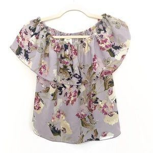 Aritzia | Wilfred Promener Blouse Floral | XS